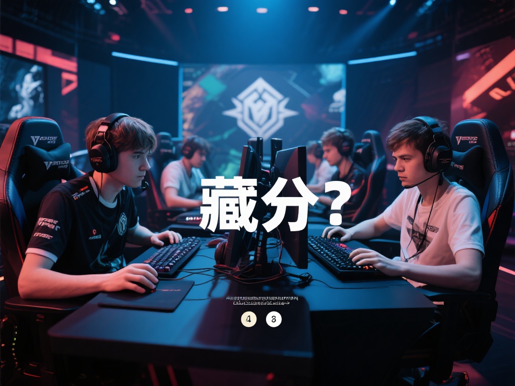 在电竞的世界中，"藏分"是指玩家在游戏中故意压制自