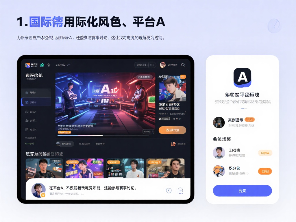 1.&nbsp;国际化标杆：平台A
以用户体验为核心，平台